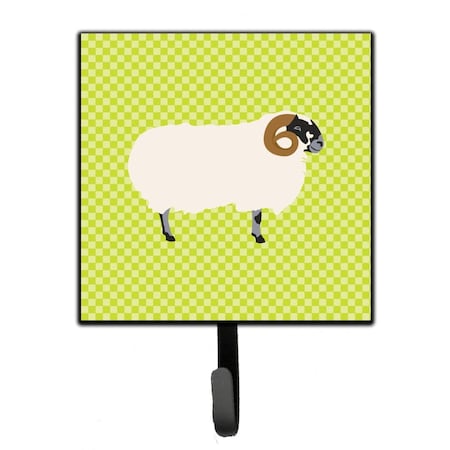 Carolines Treasures Scottish Blackface Sheep Green Leash or Key Holder BB7799SH4